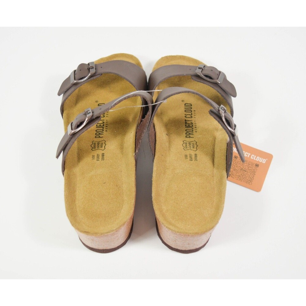 Nwt Project Cloud Memory Foam Leather Wedge Doubl… - image 4